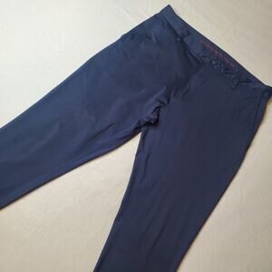 Rhone Men's Size 34X29 Commuter Pants Slim Leg Blue 100151